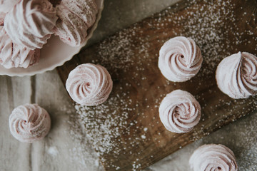 Zephyr sweet pastry dessert marshmello pink food tasty homemade 