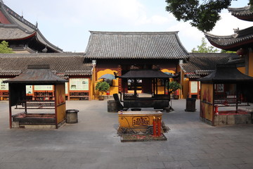Temple à Suzhou, Chine	