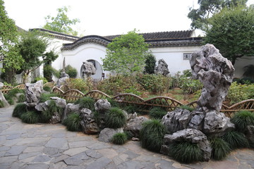 Jardin du maître des filets à Suzhou, Chine
