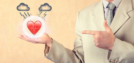 Insurance concept. Life insurance