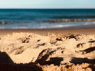 heart on the beach