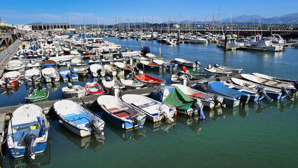 Obraz premium Puerto deportivo de Santander