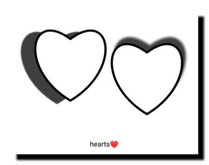 heart logo vector