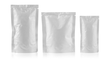 Stand Up Blank Bag  white