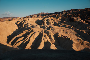 Zabriskie Point at Sunset