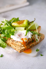 Eggs on toast