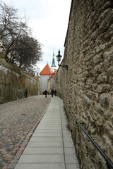 
Sights and the city of Tallinn in Estonia