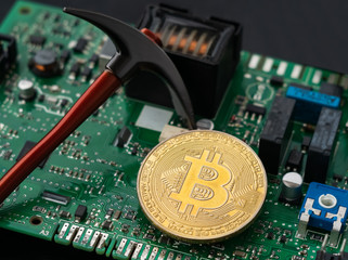 Bitcoin Virtual Cryptocurrency, BTC Pickaxe Mining