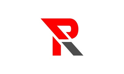 R letter logo vector