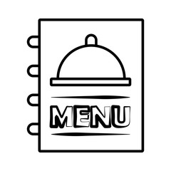 Restaurant menu icon vector illustration
