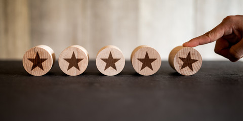 星評価　五つ星