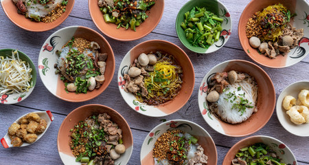 Thai Food Mixed Selections 