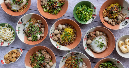 Thai Food Mixed Selections 