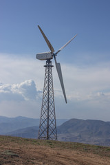 mountaintop wind generator