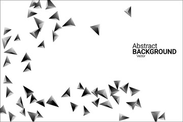 
Triangular background.