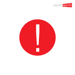 Exclamation Danger Icon Design Vector