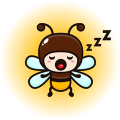 design vector cute fireflies