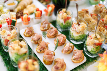 Super option for a summer table for a small snack