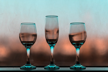 Glass of wine