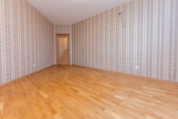 empty room for repair light clean interior