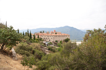 Obraz premium Greece Meteora and Kalambaka