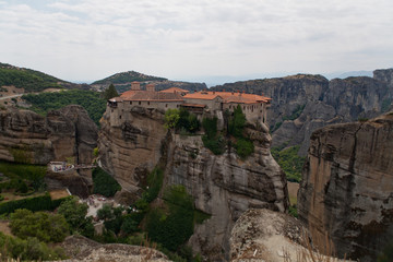 Fototapeta na wymiar Greece Meteora and Kalambaka