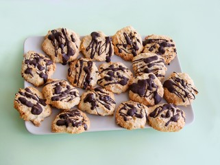 tasty,multicolor cake as delicious dessert