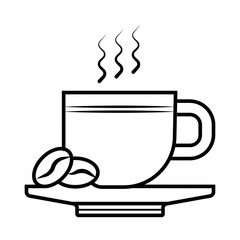 coffee cup icon vector from hotel collection