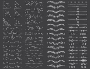 Chalkboard Corners and Elements