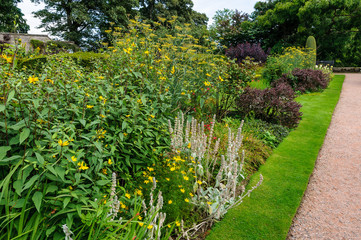 A beautyful Herbaceous border in Scotland.