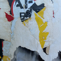 Fond texture affiches déchirées