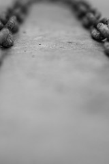 close up of a rusty chain