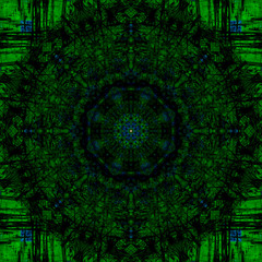 Abstract kaleidoscope background. Beautiful multicolor kaleidoscope texture. Unique kaleidoscope design. 