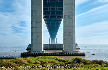 Vasco da Gama bridge. Lisbon, Portugal.