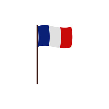 This is French objects. Vector illustration. Could be used for French National Day, July 14, Bastille Day.