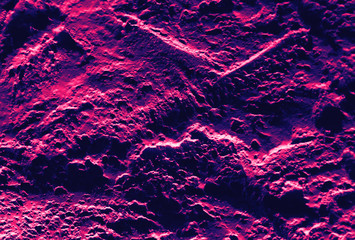 Texture of decorative plaster in neon colors