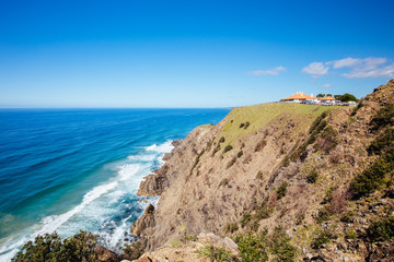 Coastline at Byron Bay in Australia
