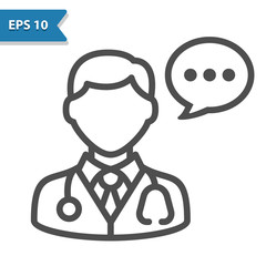 Obraz premium Doctor Icon