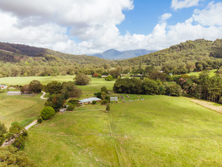 Landscape around Chillingham in Australia