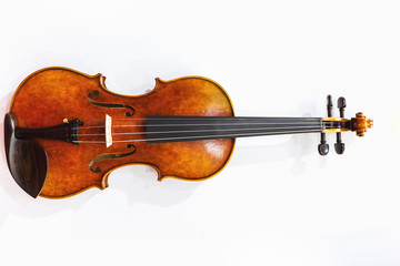 Classical violin close-up.