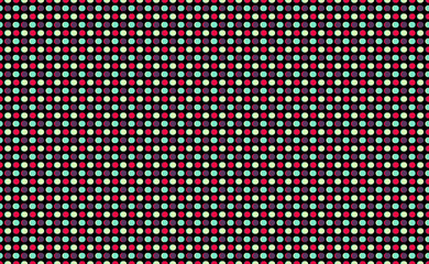 Colorful polka dots pattern background