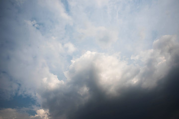 Obraz premium evening sky with clouds - cloudscape