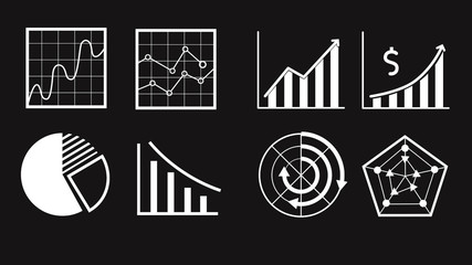 Animated Financial Icons Overlay