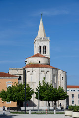 Fototapeta na wymiar Church of Saint Donato in Zadar, Dalmatia region, Croatia, Europe
