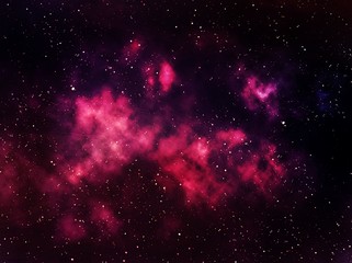 Fototapeta na wymiar space background with stars