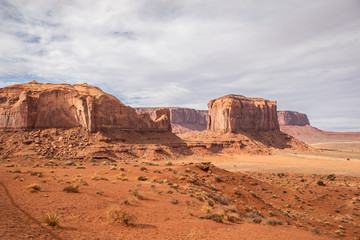 Fototapeta na wymiar Monument Valley in USA