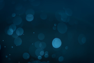 Abstract blue background with bokeh, bokeh background, Sparkle bokeh, Blue