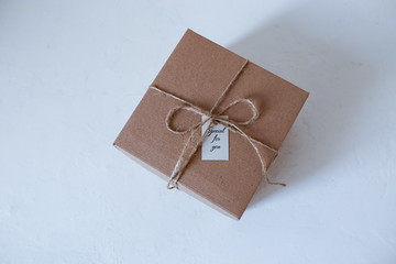 gift box with bow packaging