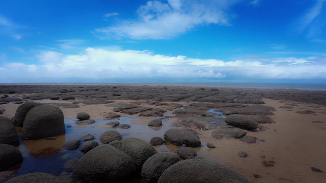 Pan of the Shore at Old Hunstanton, Norfolk, UK