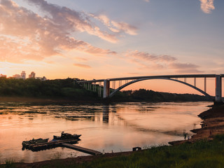 bridge over the river